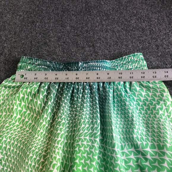 Nike Jordan Shorts Mens Medium Green Dazzle Shiny Basketball Baggy Pockets 10" - Picture 6 of 10